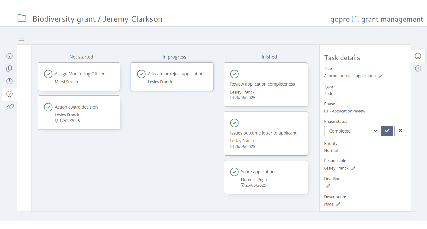uma kanban board